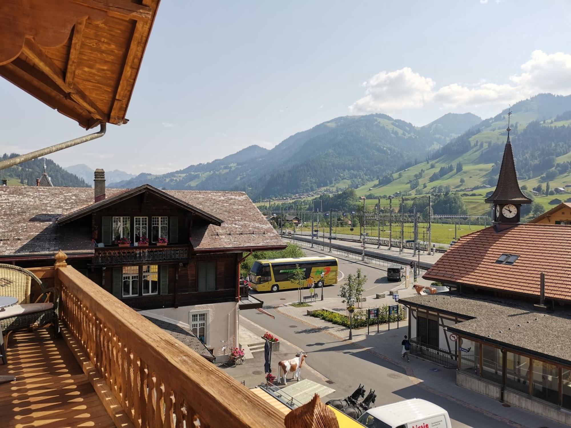 Post Hotel Vista Zweisimmen Exterior foto